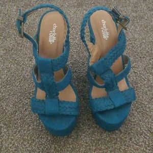 Chatlotte Russe Suede Wedges